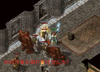 BOSS�˺�̫�ߴ򲻹���ô�죿