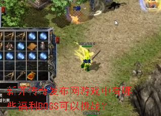 �¿����淢������Ϸ������Щ����BOSS������ս��