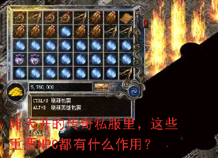 ���쿪�Ĵ���˽�����Щ��ҪNPC����ʲô���ã�