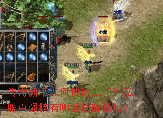 传奇新手如何快速上手?私服百强榜有哪些进阶技巧? 传奇新手如何快速上手?私服百强榜有哪些进阶技巧?