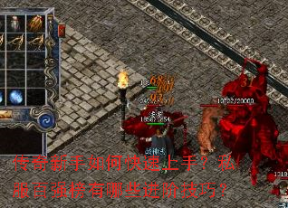 传奇新手如何快速上手?私服百强榜有哪些进阶技巧? 传奇新手如何快速上手?私服百强榜有哪些进阶技巧?