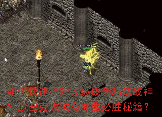 如何快速提升等级成为玛法战神?沙巴克攻城有哪些必胜秘籍? 如何快速提升等级成为玛法战神?沙巴克攻城有哪些必胜秘籍?