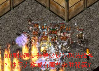 如何快速提升等级成为玛法战神?沙巴克攻城有哪些必胜秘籍? 如何快速提升等级成为玛法战神?沙巴克攻城有哪些必胜秘籍?