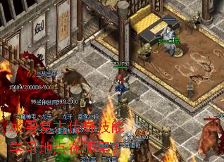 冰雪复古传奇技能学习地点在哪里? 冰雪复古传奇技能学习地点在哪里?