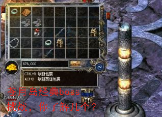 ���µ�����boss��ս�����˽⼸����
